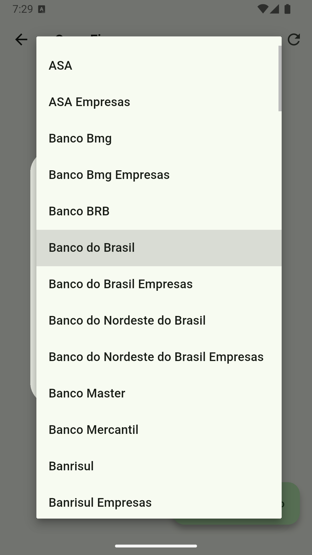 Instituições financeiras